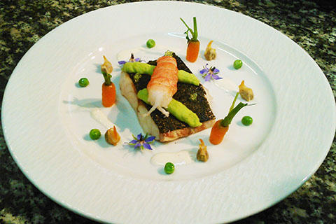 La Table de Meslay - Assiette